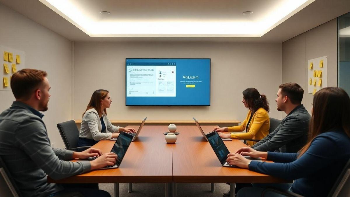 Melhoria na comunicação interna com software de gestão empresarial