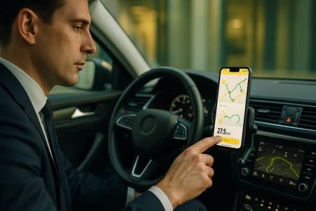 Controle de Quilometragem: Gestão Automática de Despesas de Deslocamento