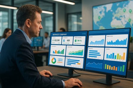 Quais são os benefícios de usar um ERP na área de serviços?