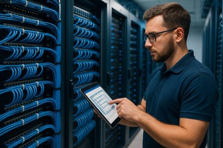 Como a Digitalização Transforma a Gestão de Projetos de Cabeamento Estruturado