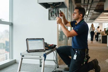 Gestão de contratos de manutenção predial recorrente